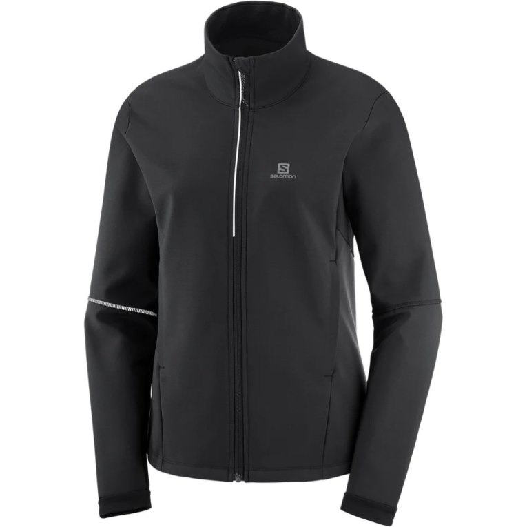 Salomon Agile Women's Shell Jackets Black | CA 65C3